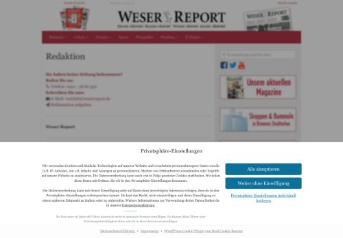 Weser Report