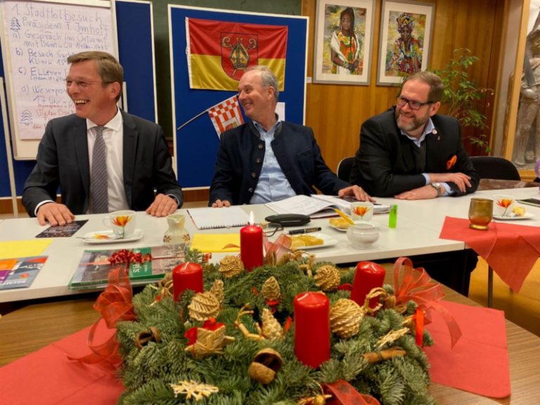Frank Imhoff, Ulrich Schlüter und Claas Rohmeyer (v.l.n.r.)