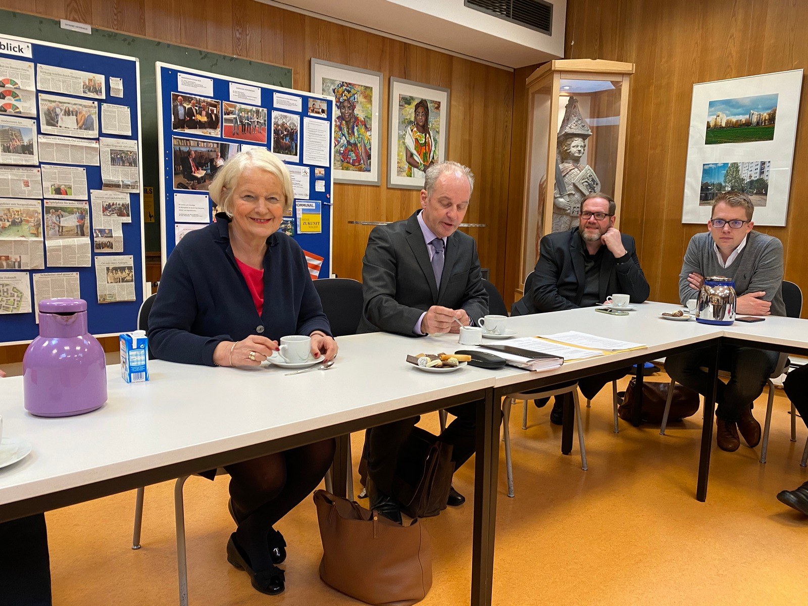 Elisabeth Motschmann (MdB) im Ortsamt Osterholz