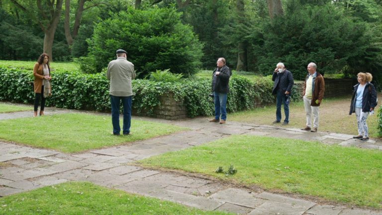 Ryglewski auf dem Osterholzer Friedhof