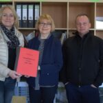 Marion Alpert (Staatsarchiv Bremen), Karin Scharfenort (QUARTIER gGmbH), Christian Psioda (Geschäftsführer QUARTIER gGmbH)